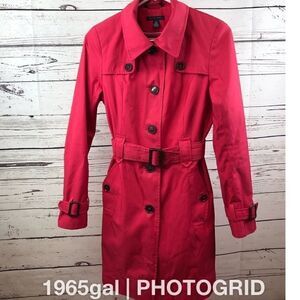 Tommy Hilfiger XS Azalea Trenchcoat Belted Lined